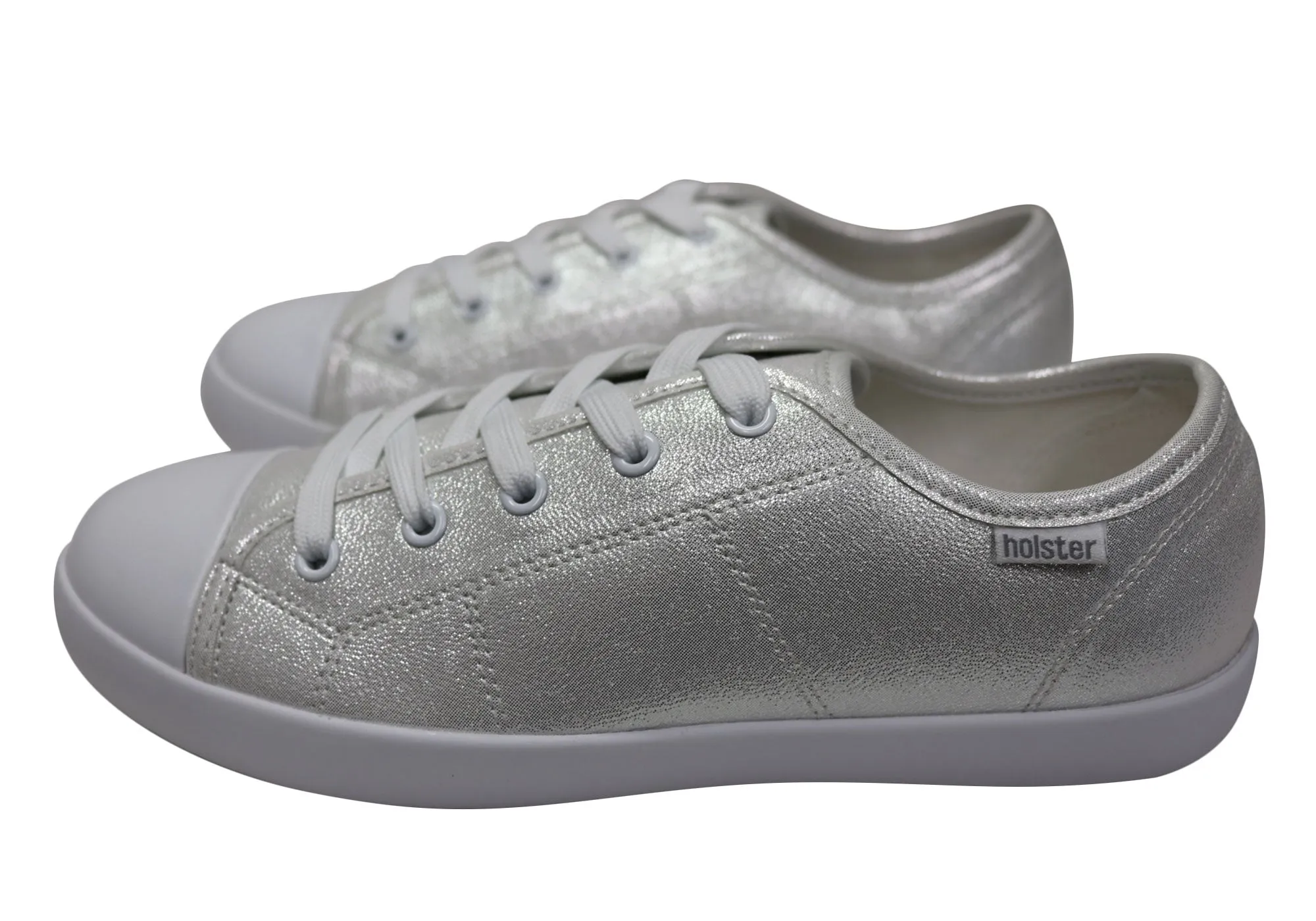 Holster Piper Womens Comfortable Canvas Lace Up Casual Shoes