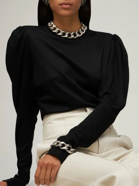 Isabel Marant   Links chunky chain collar necklace 