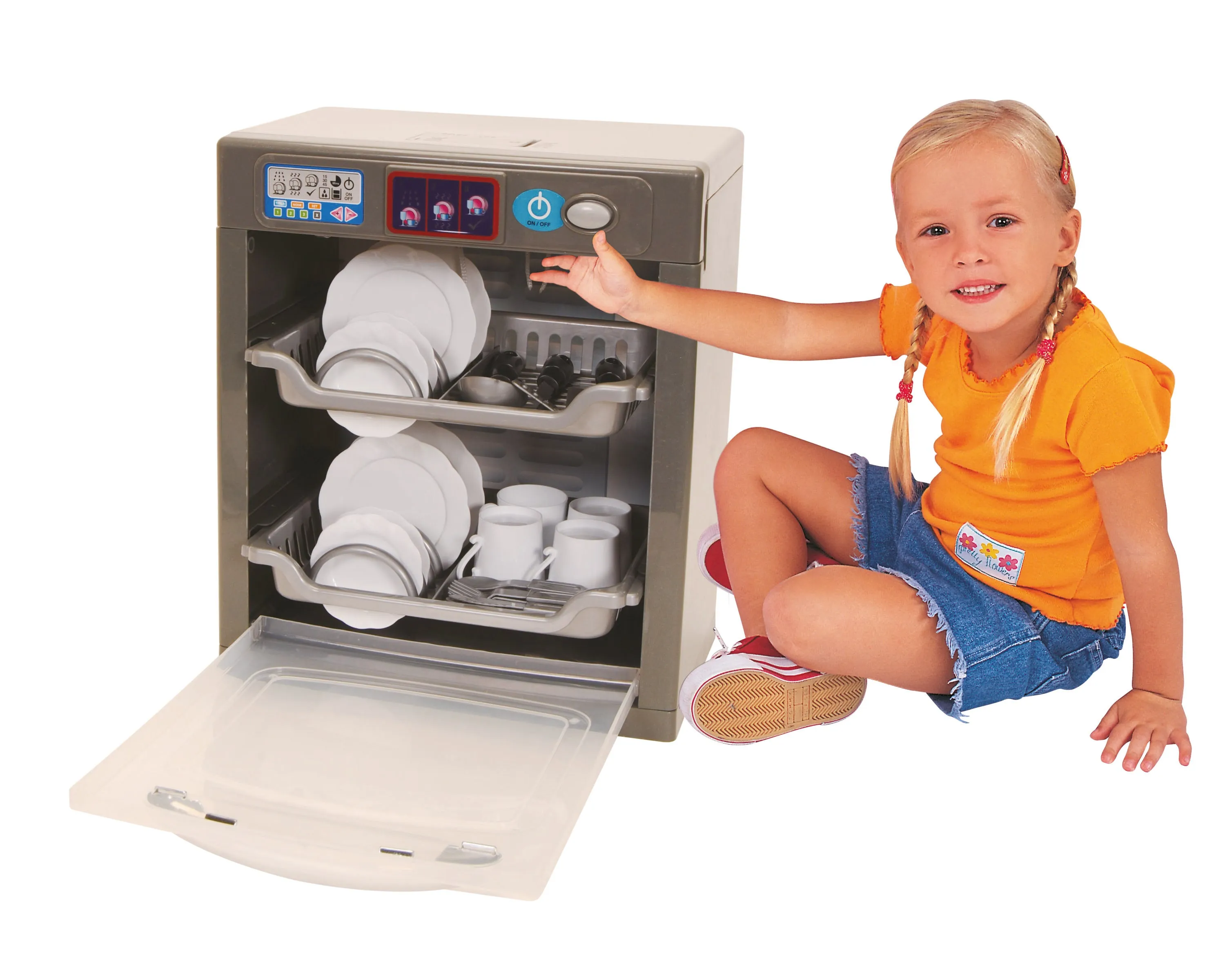 Kaddie Kitchen Electronic Dish Washer Play Set