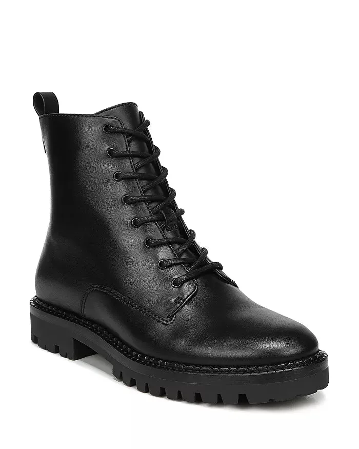 Leather Cabria Lug Boot - Black