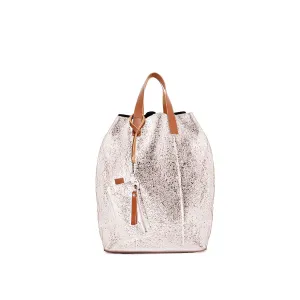 Linda Large Tote Metallic Pink Gold