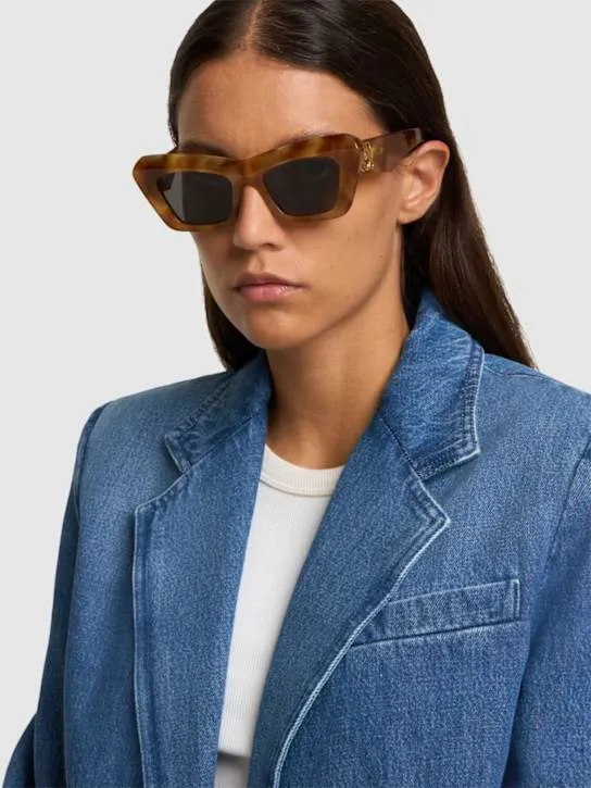 Loewe   Chunky Anagram cat-eye sunglasses 