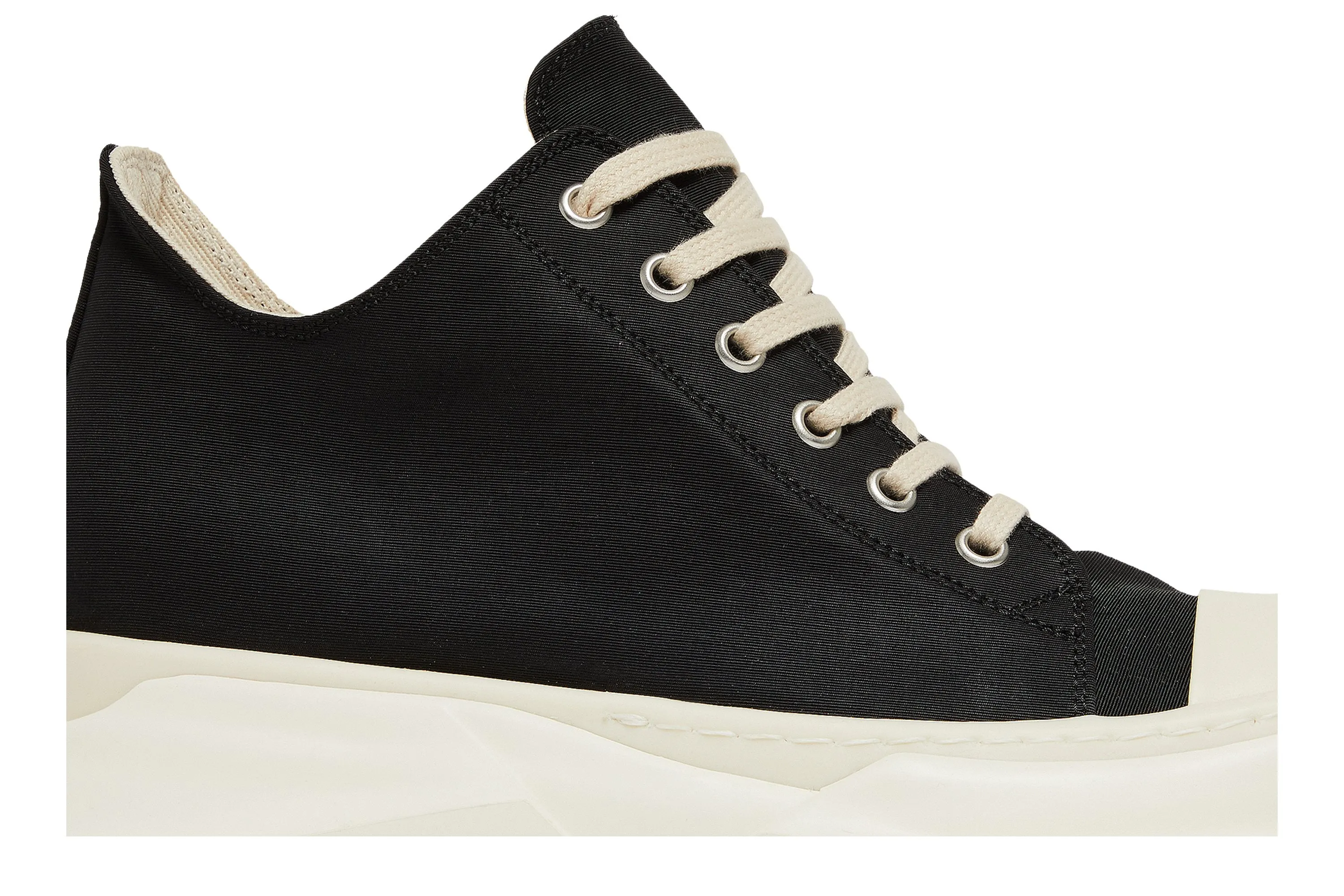 Low-top sneakers Rick Owens Wmns DRKSHDW Fogachine Cotton Nylon Abstract Low, black