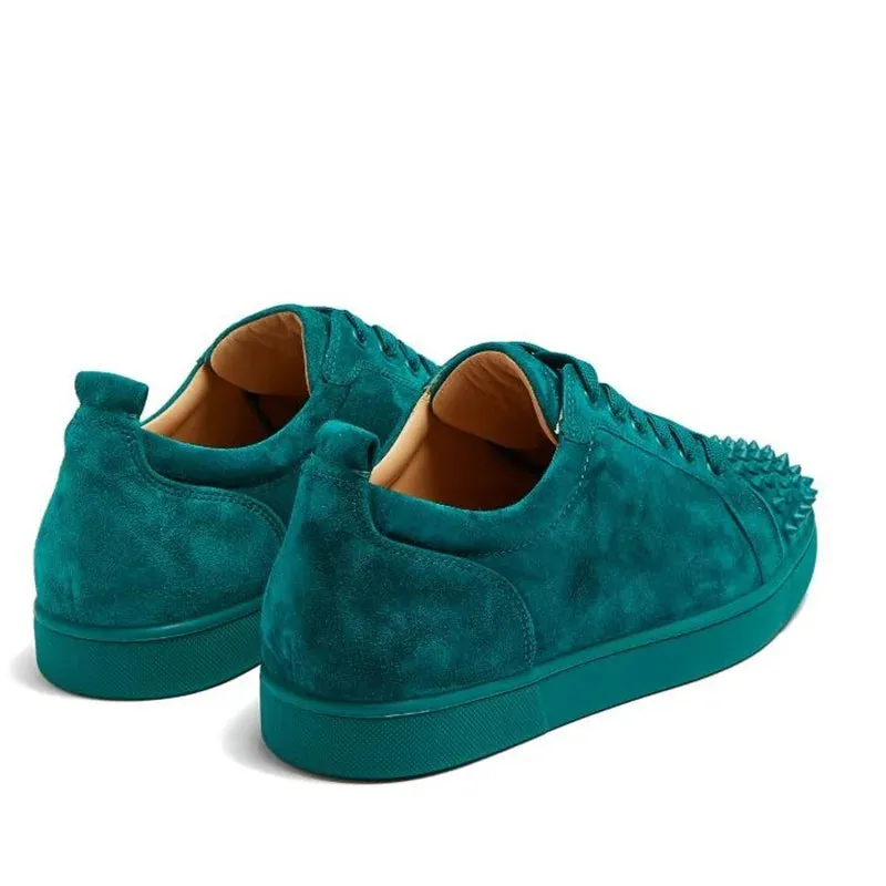Low Top Suede with Rivets Sneakers