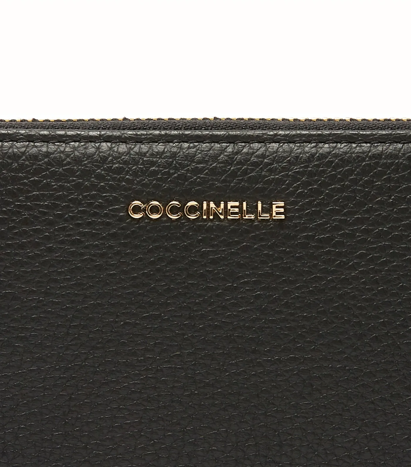 Metallic Soft Wallet Noir