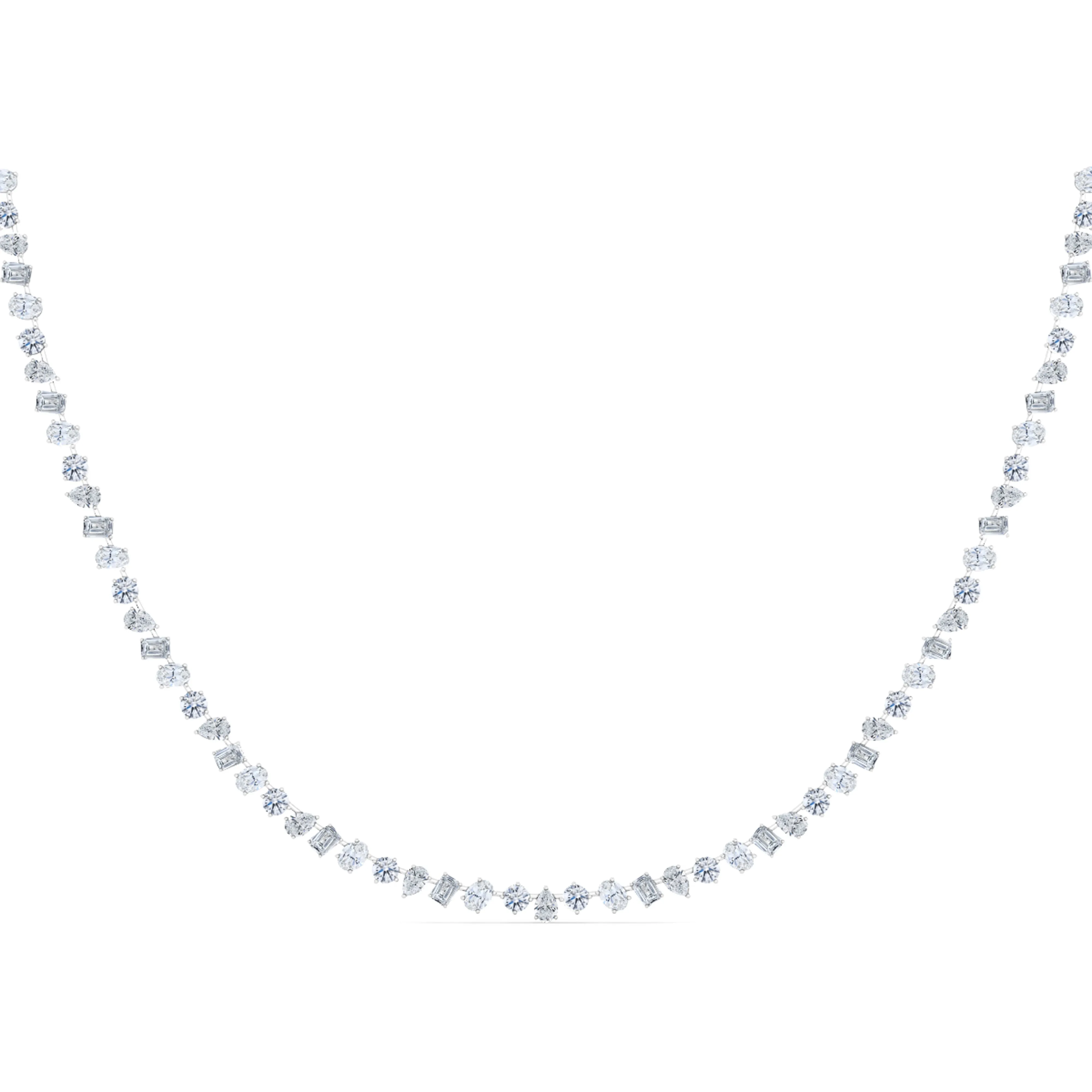 Mixed Diamond Necklace
