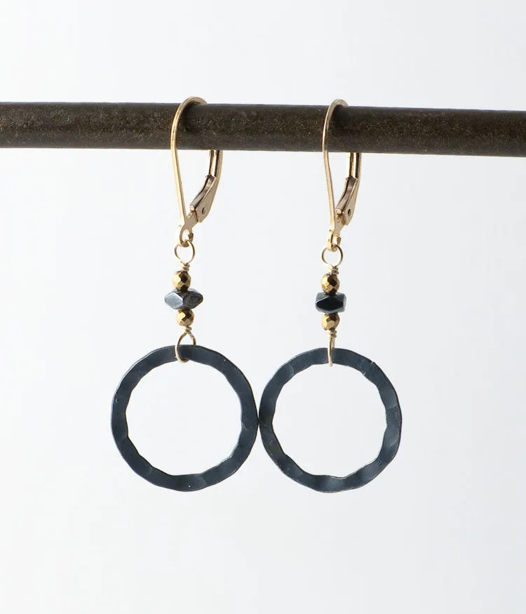 Mixed Metal Earrings