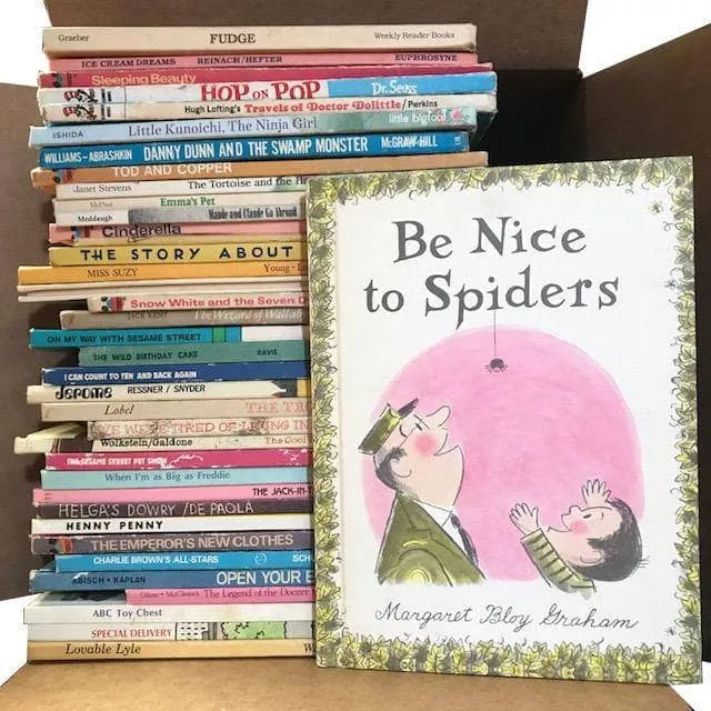 Mixed Vintage Kids Books