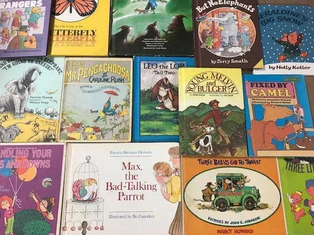 Mixed Vintage Kids Books