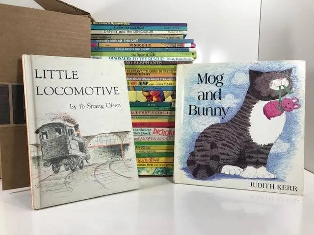 Mixed Vintage Kids Books
