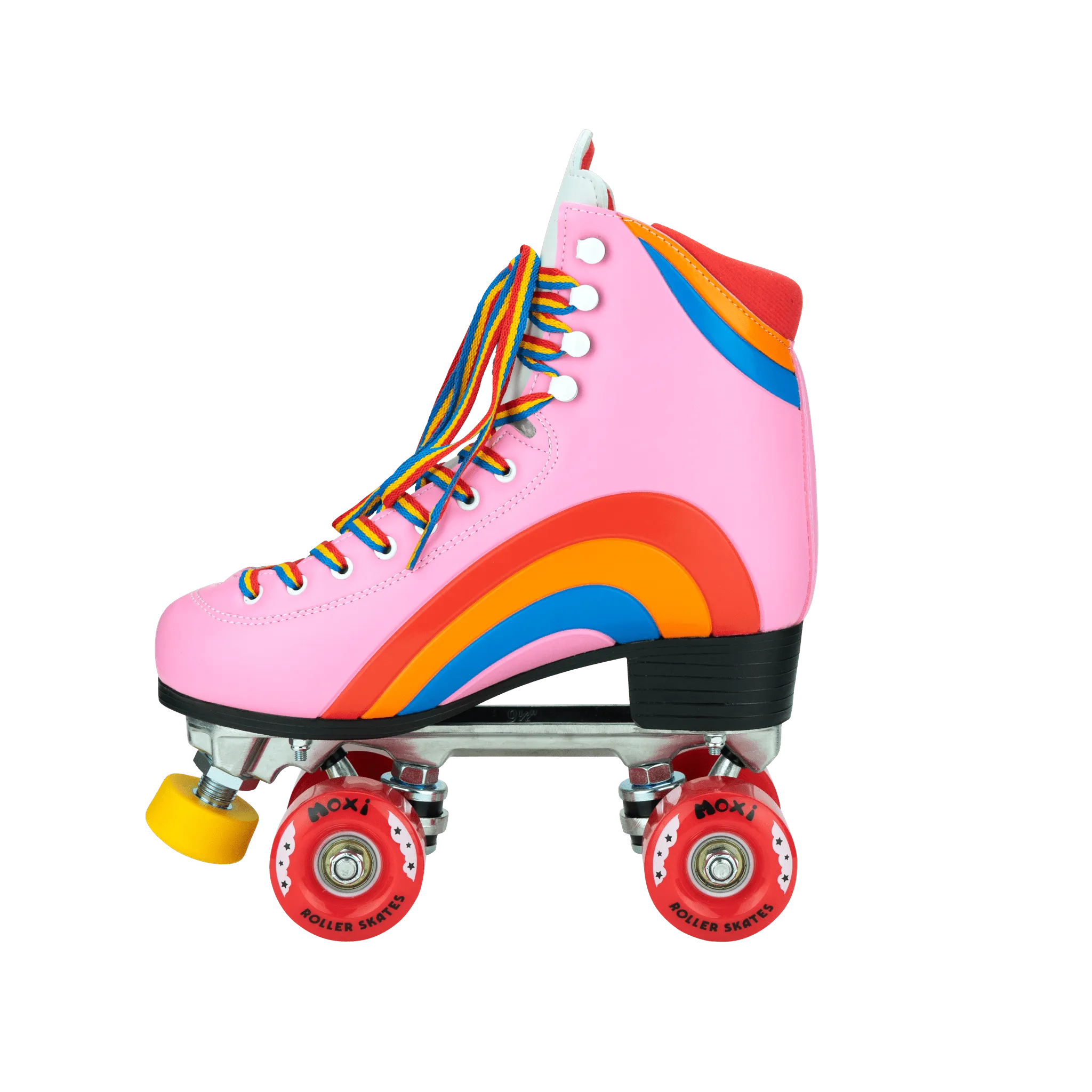 Moxi Rainbow Rider Pink Heart Skates