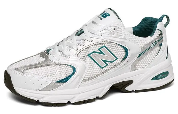 New Balance 530 'White Silver Metallic' sneakers, white
