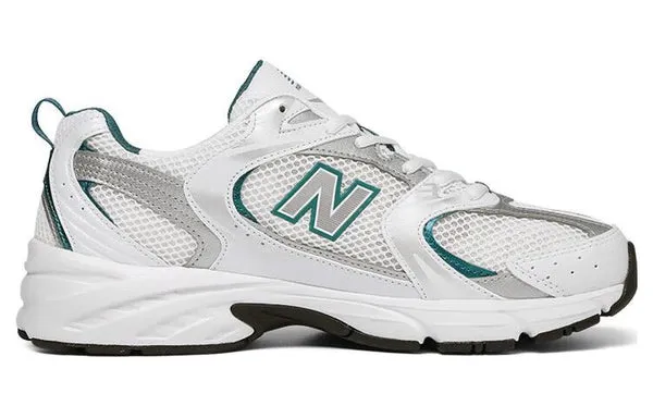 New Balance 530 'White Silver Metallic' sneakers, white