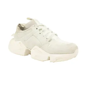 NEW UNRAVEL PROJECT White Chunky Heel Sneakers Size 40 $665