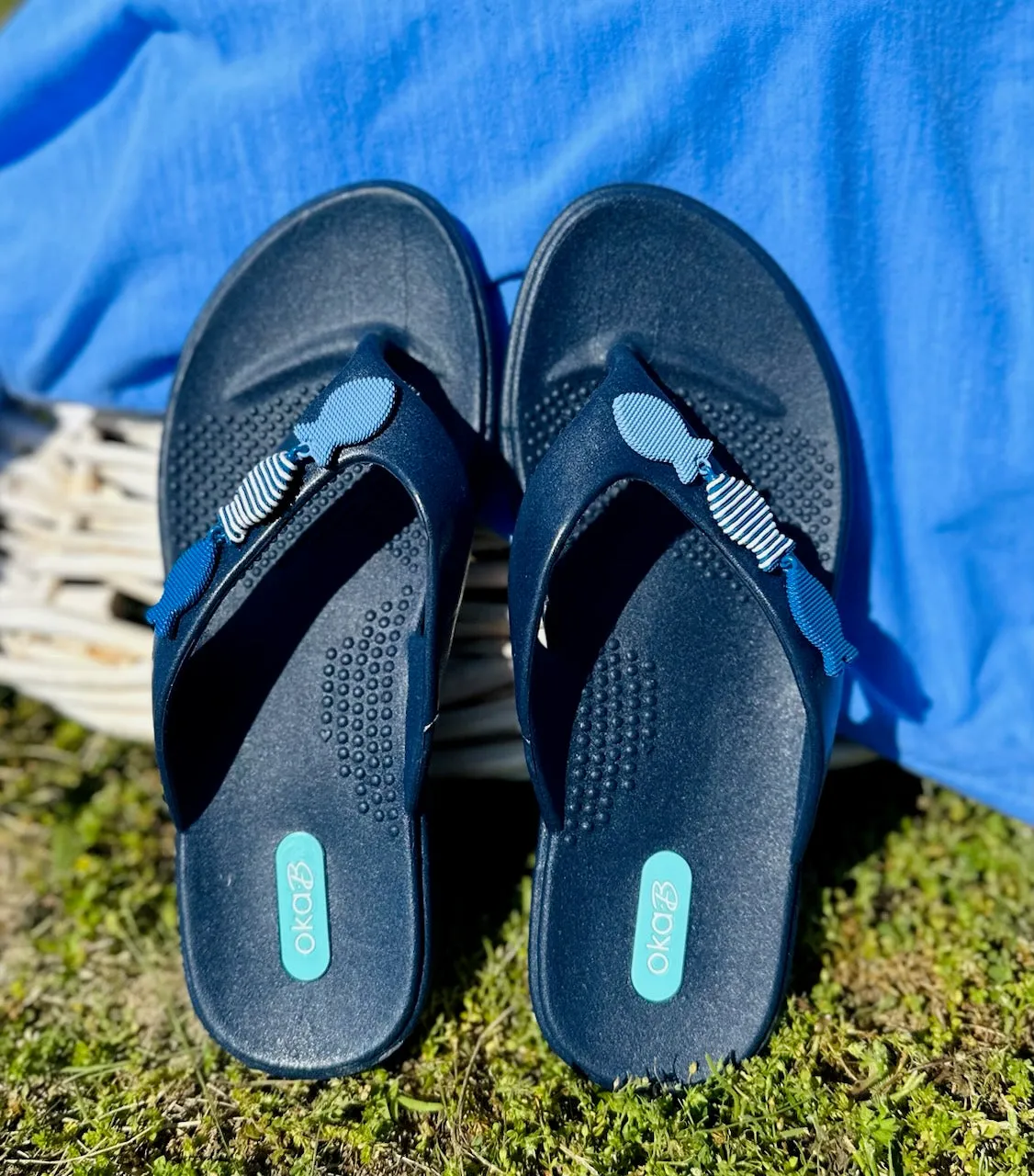 OkaB Bodie Sapphire Sandals
