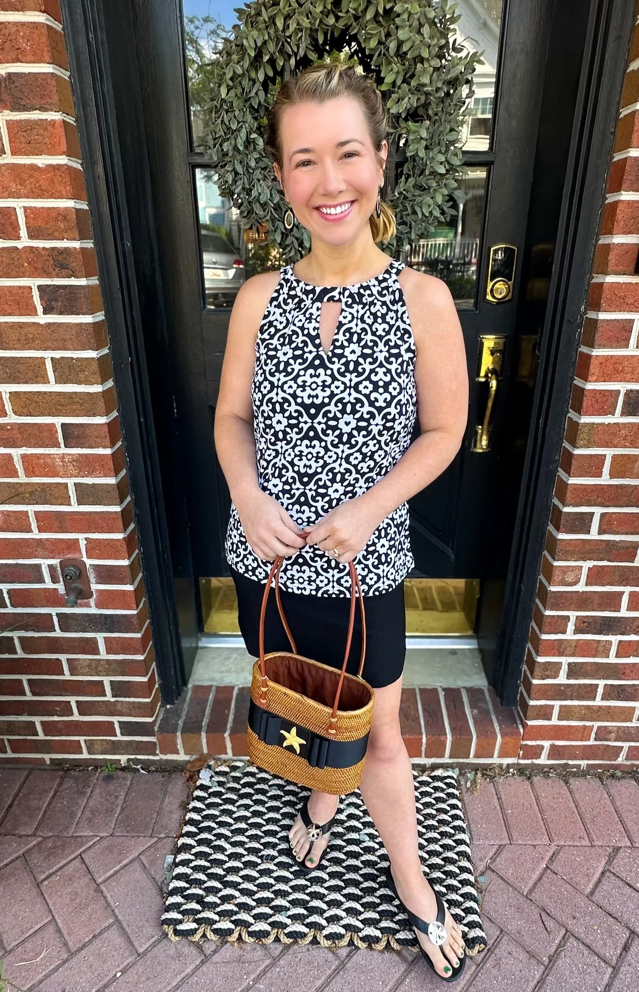 OkaB Licorice Sand Dollar Sandals
