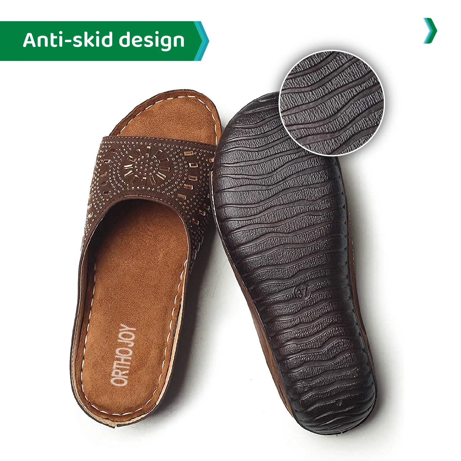 ORTHO JOY Extra-Soft Comfortable Fancy Slippers