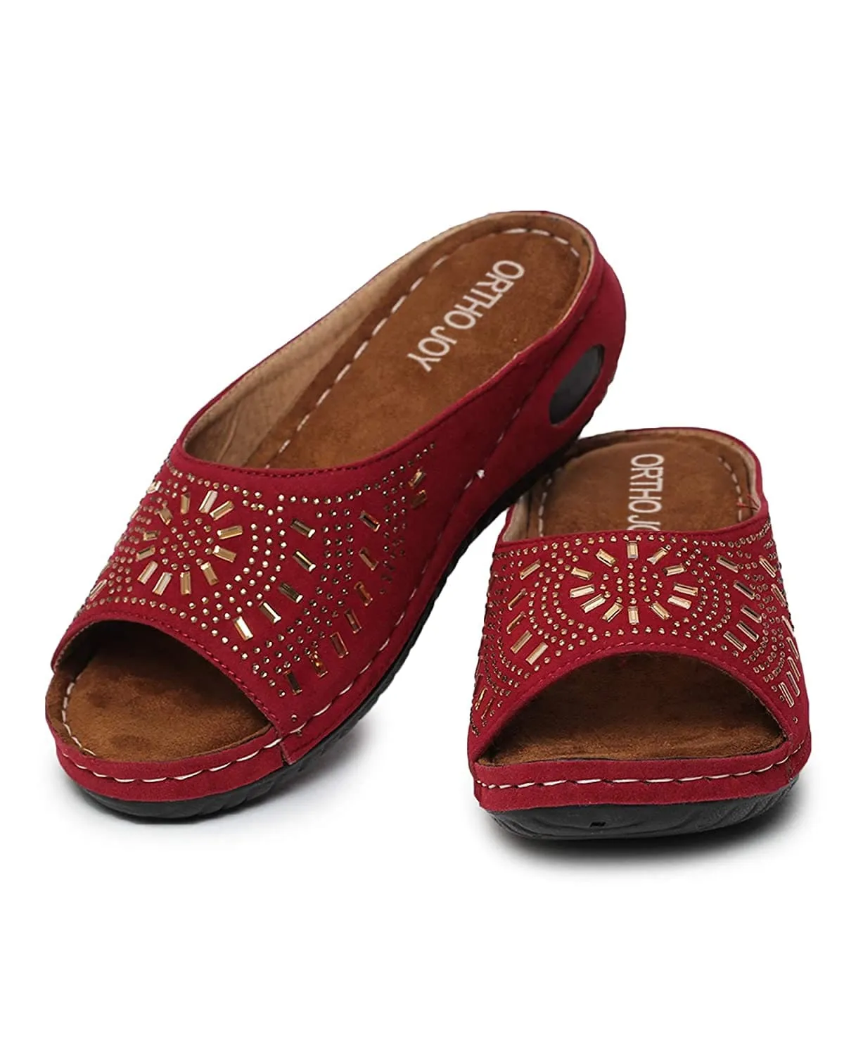 ORTHO JOY Extra-Soft Comfortable Fancy Slippers