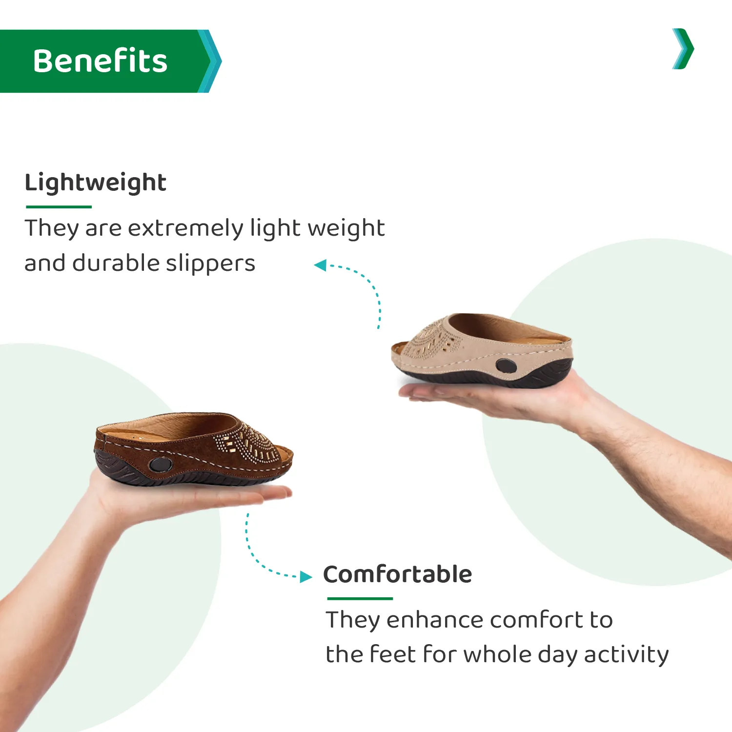 ORTHO JOY Extra-Soft Comfortable Fancy Slippers