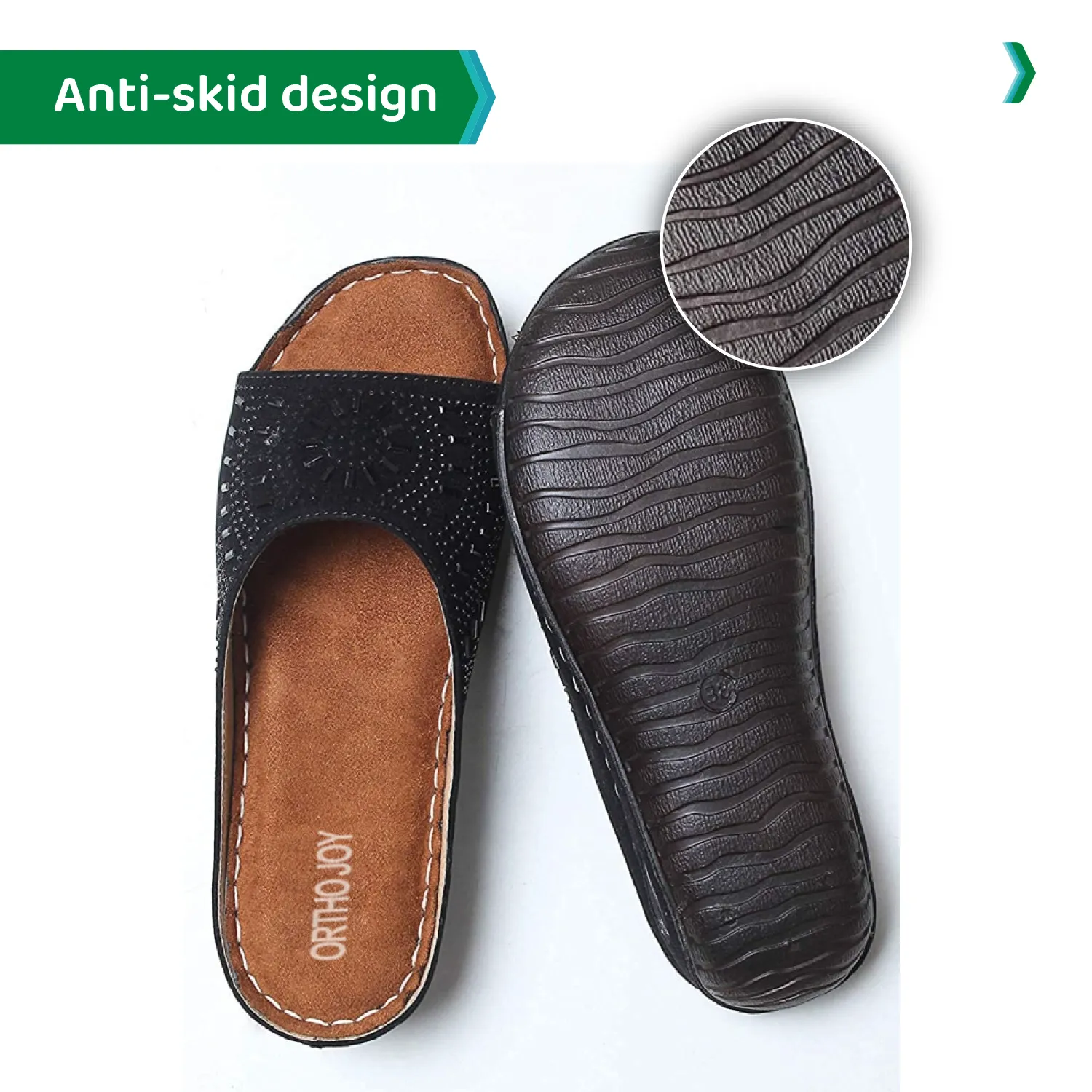 ORTHO JOY Extra-Soft Comfortable Fancy Slippers