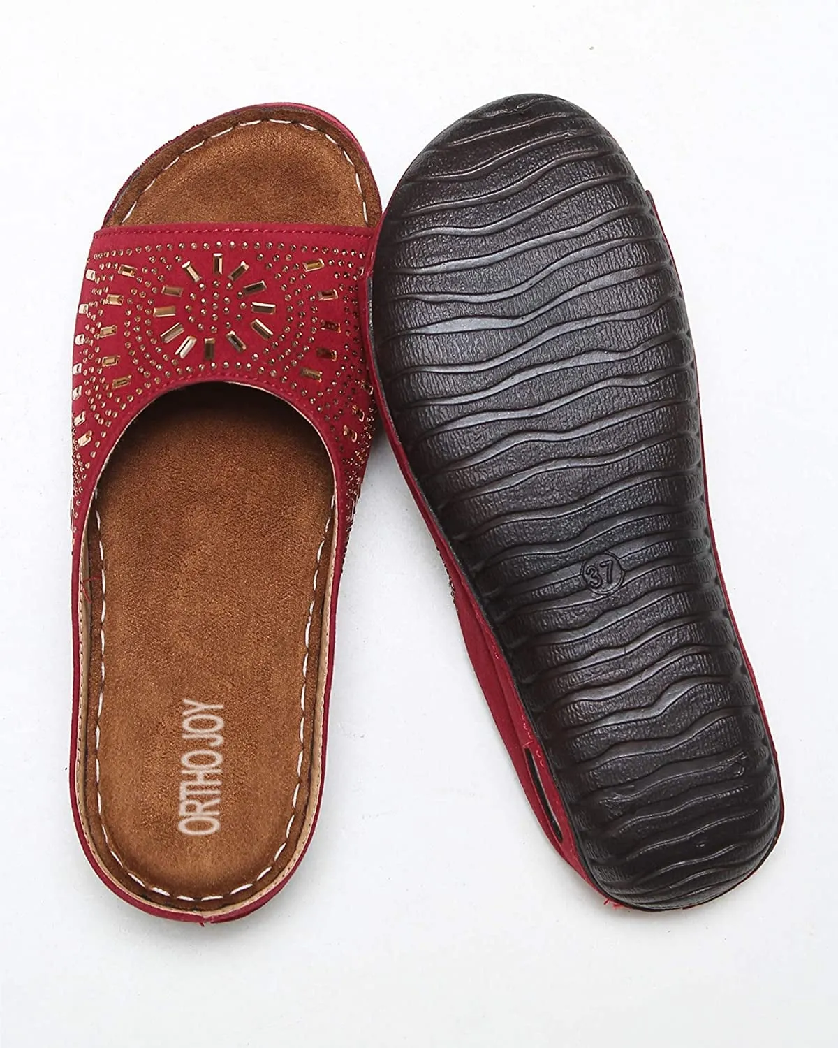 ORTHO JOY Extra-Soft Comfortable Fancy Slippers