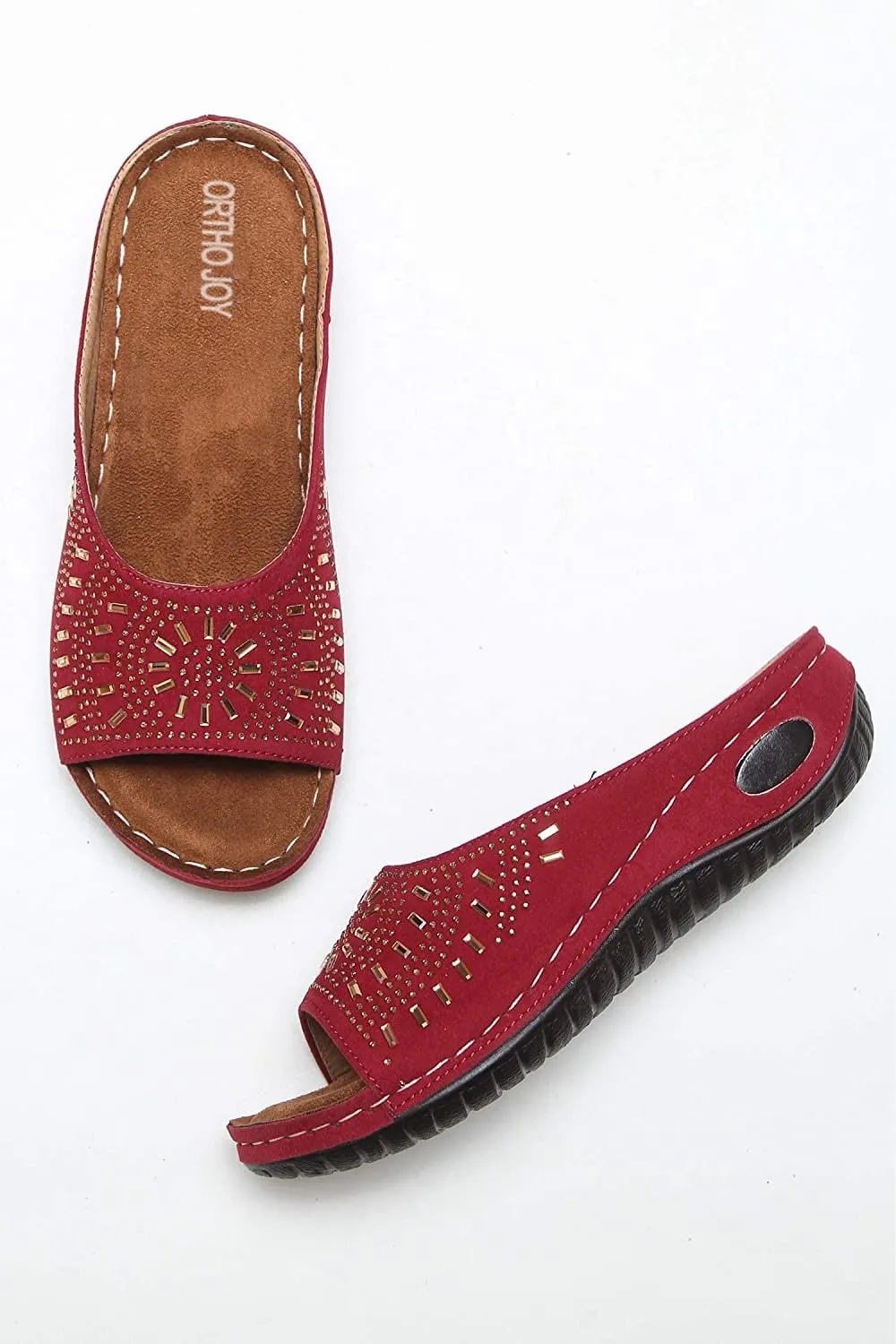 ORTHO JOY Extra-Soft Comfortable Fancy Slippers