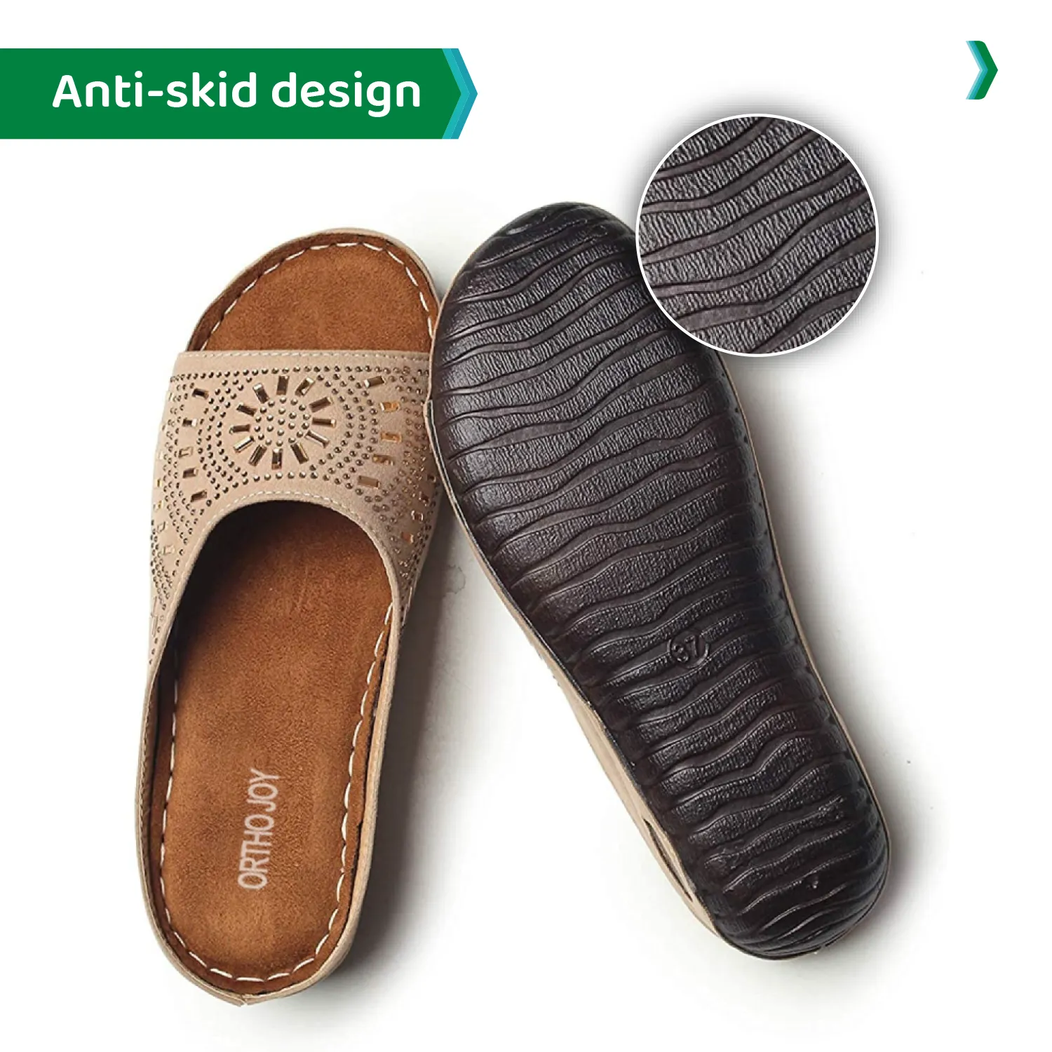 ORTHO JOY Extra-Soft Comfortable Fancy Slippers