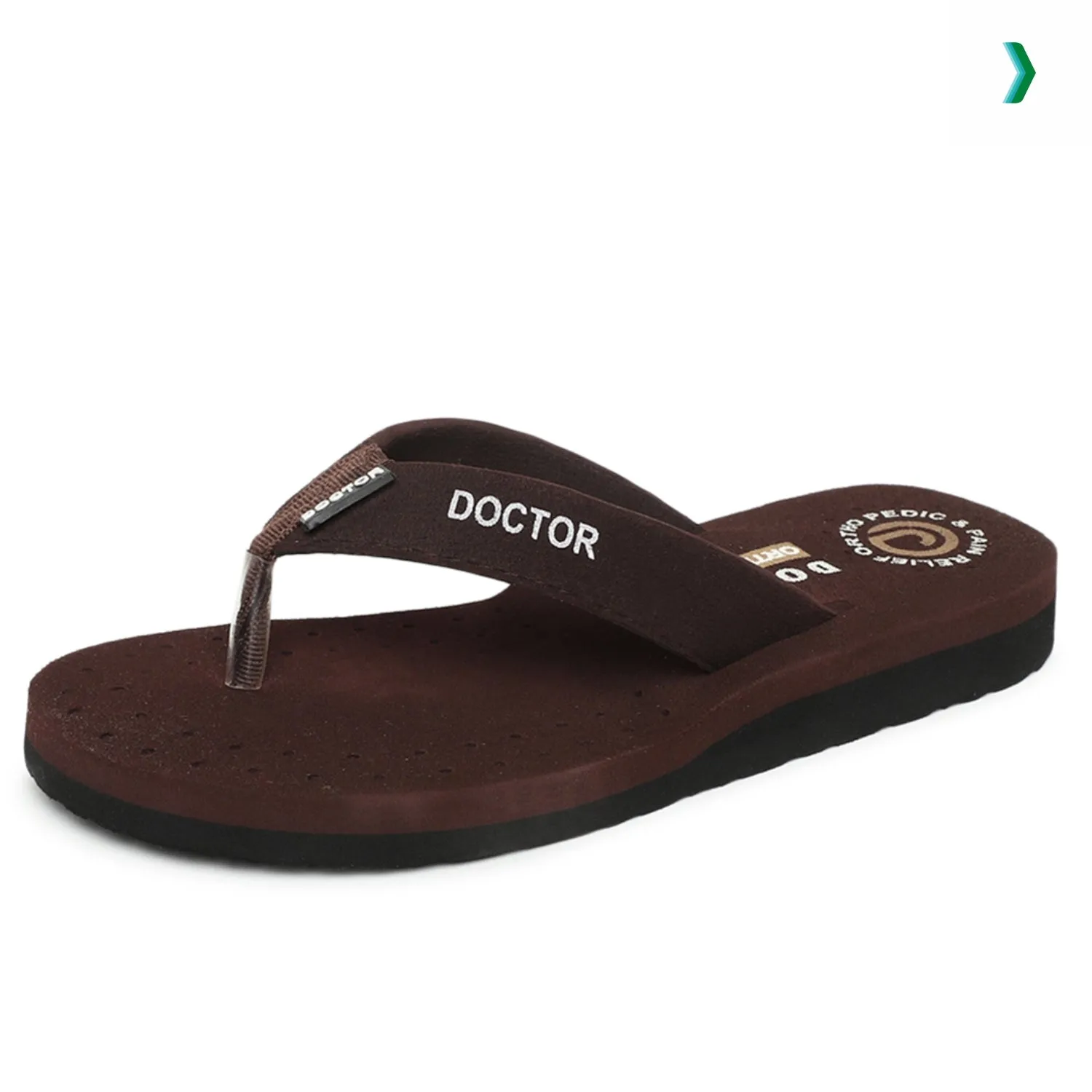 ORTHO JOY Extra Soft Doctor Ortho Slippers for men.