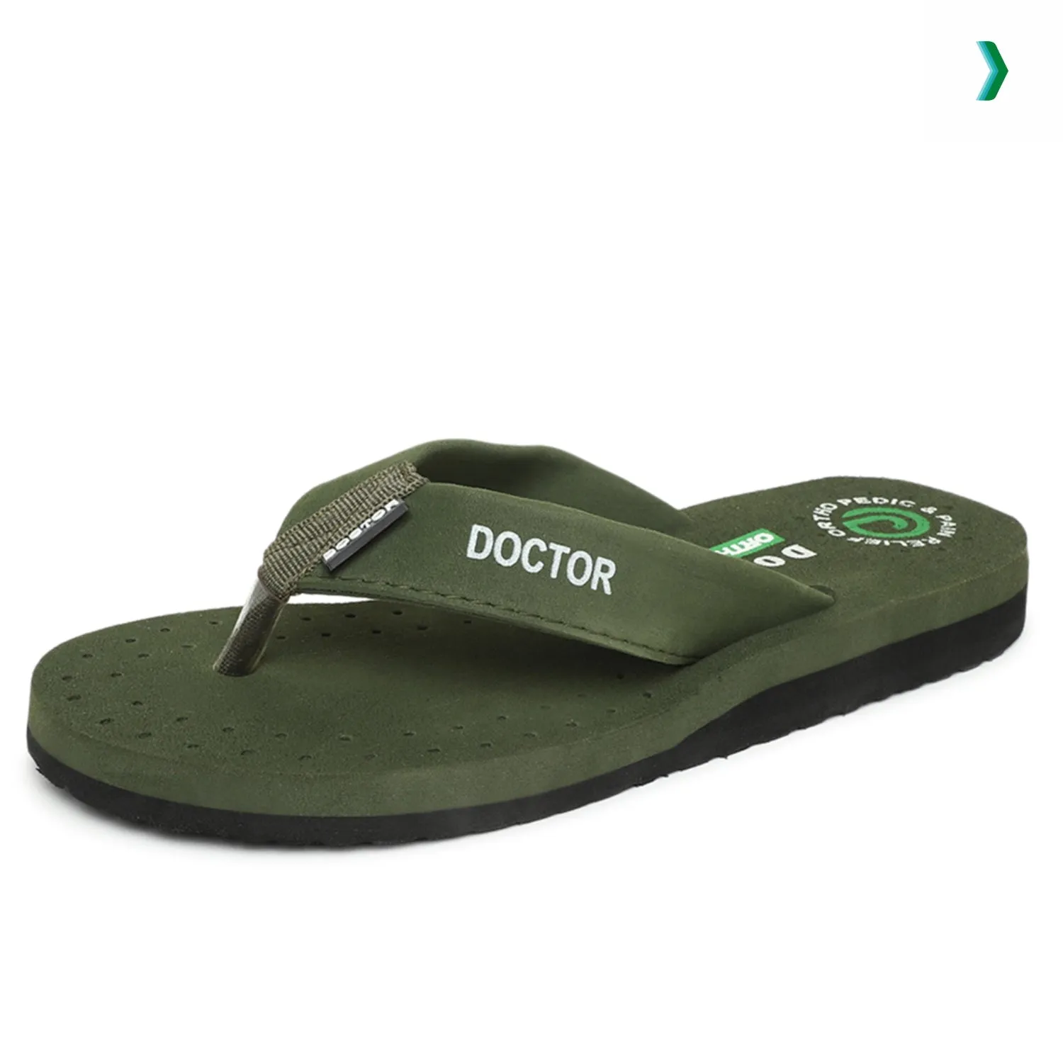 ORTHO JOY Extra Soft Doctor Ortho Slippers for men.