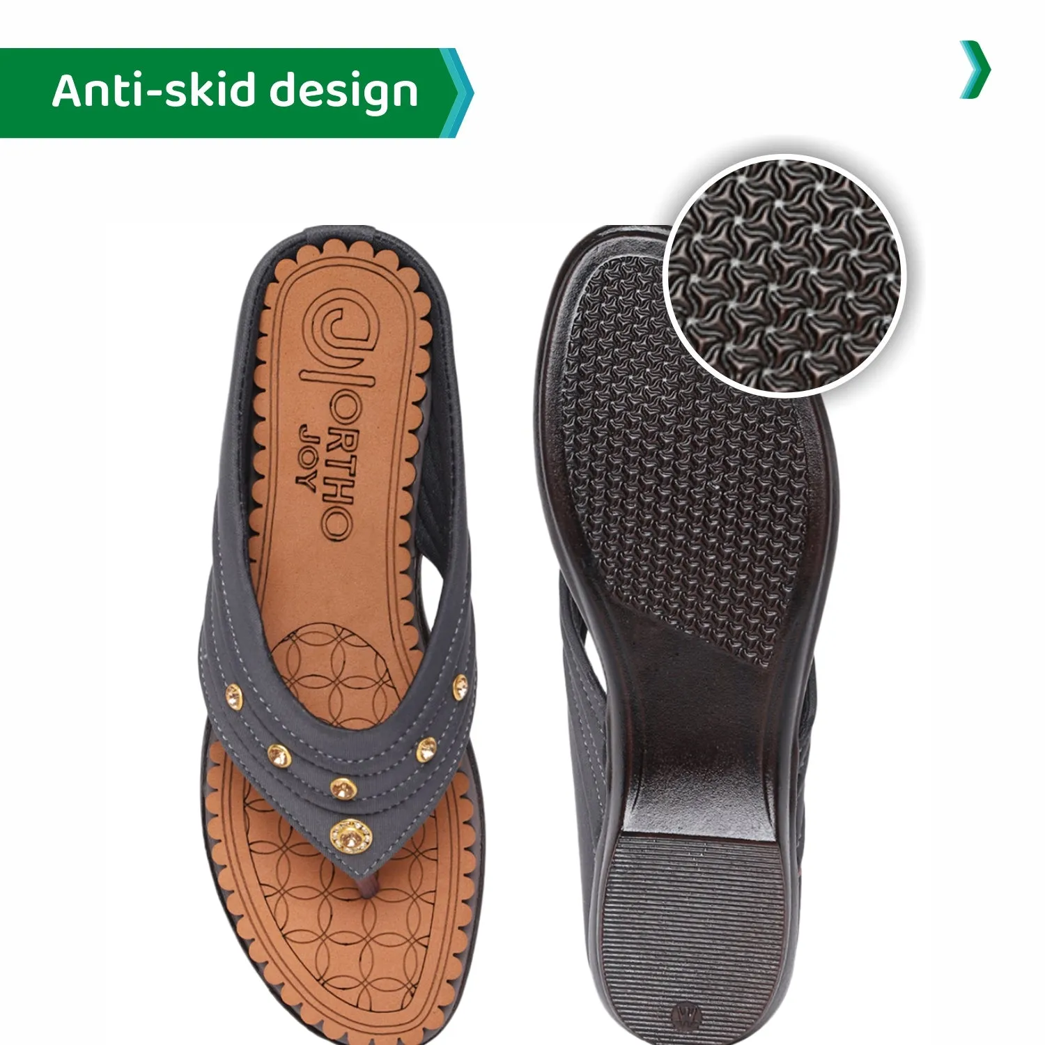 ORTHO JOY Fancy Doctor Slippers