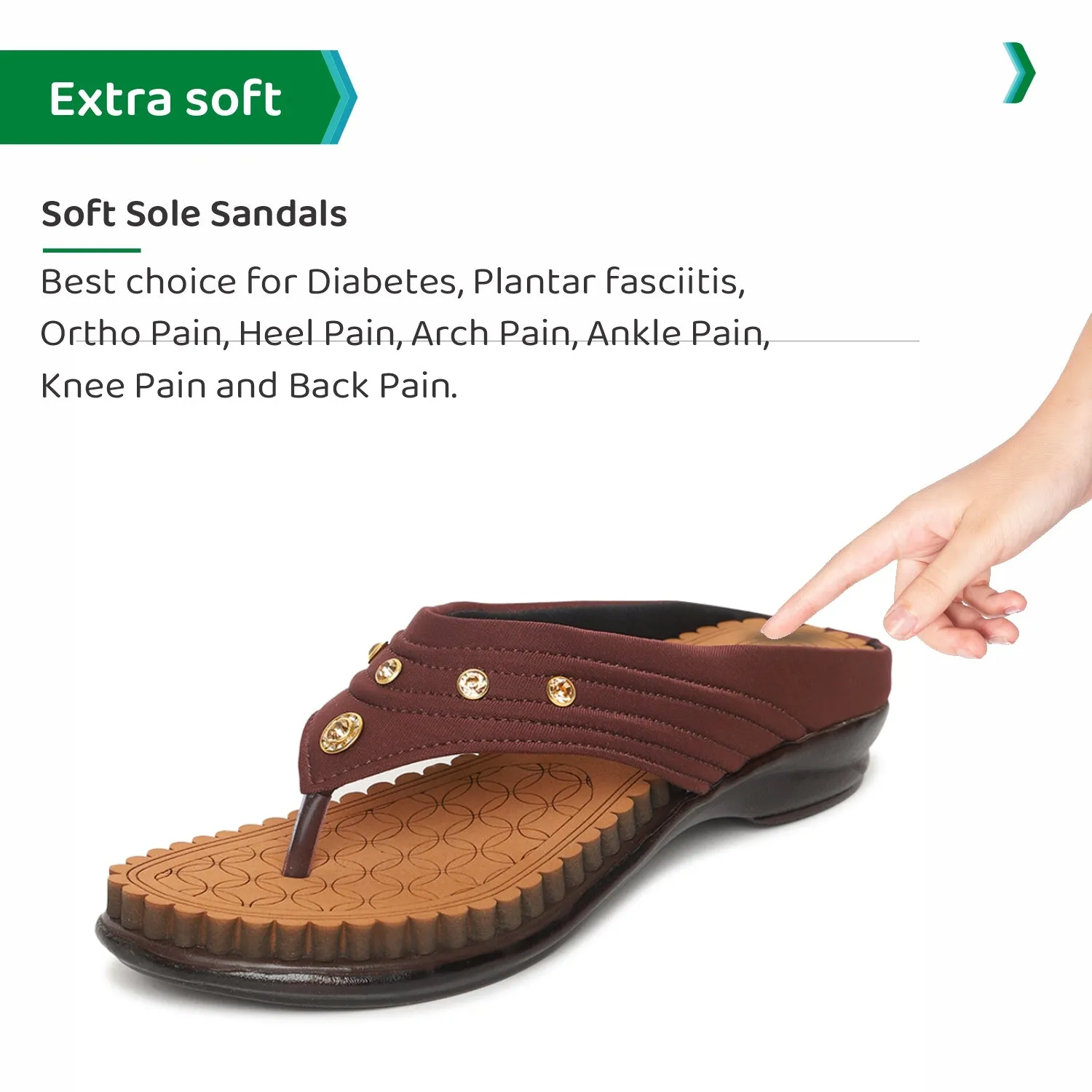 ORTHO JOY Fancy Doctor Slippers