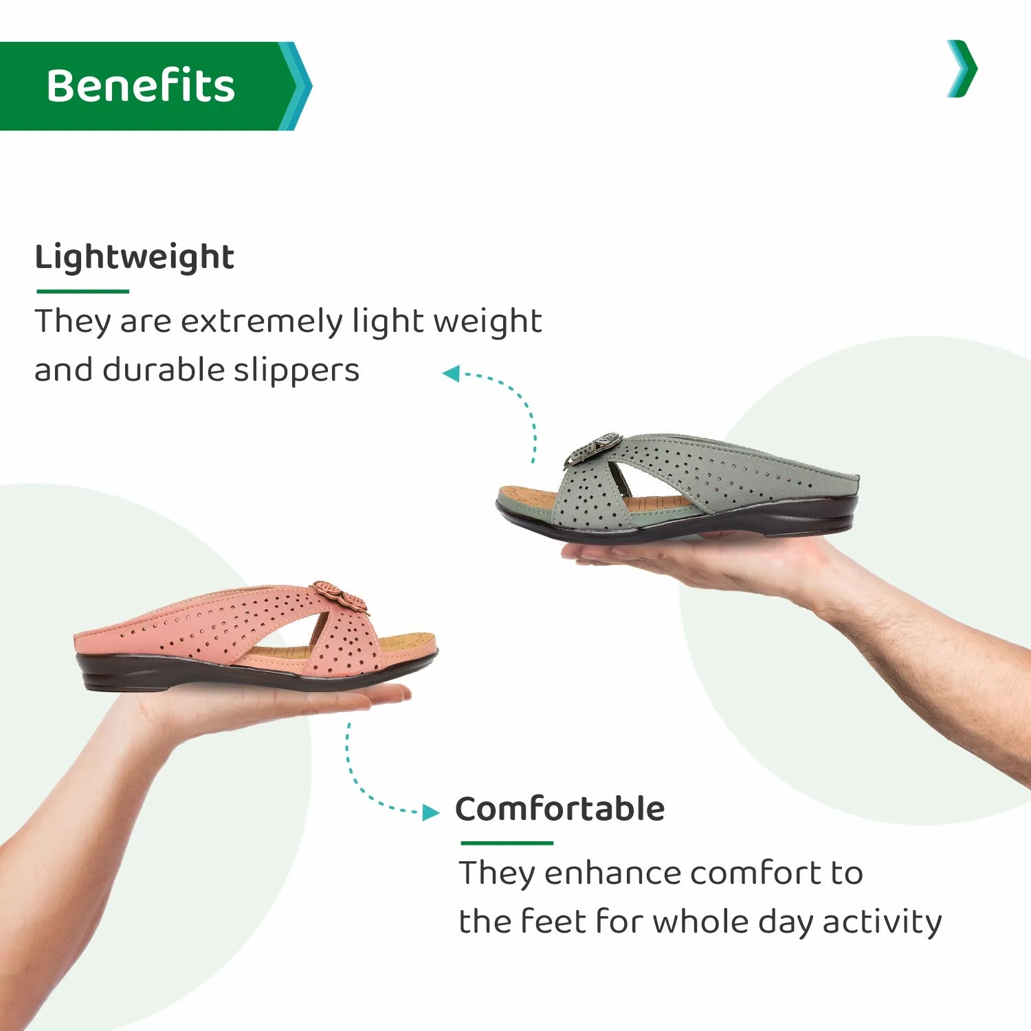 ORTHO JOY Fancy Doctor Slippers