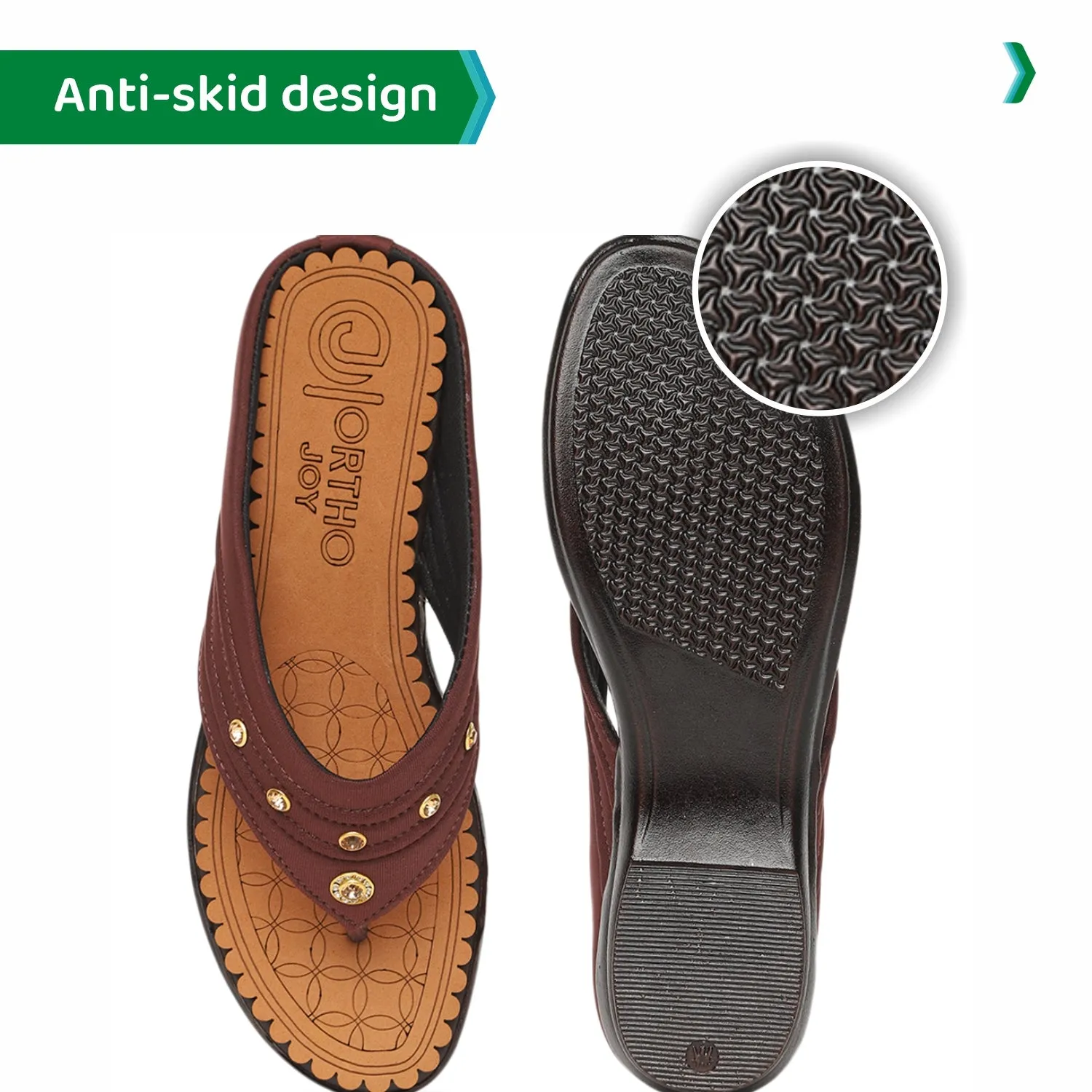 ORTHO JOY Fancy Doctor Slippers
