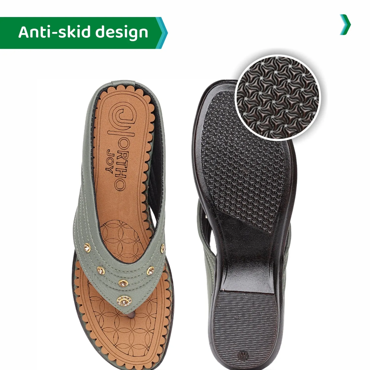 ORTHO JOY Fancy Doctor Slippers