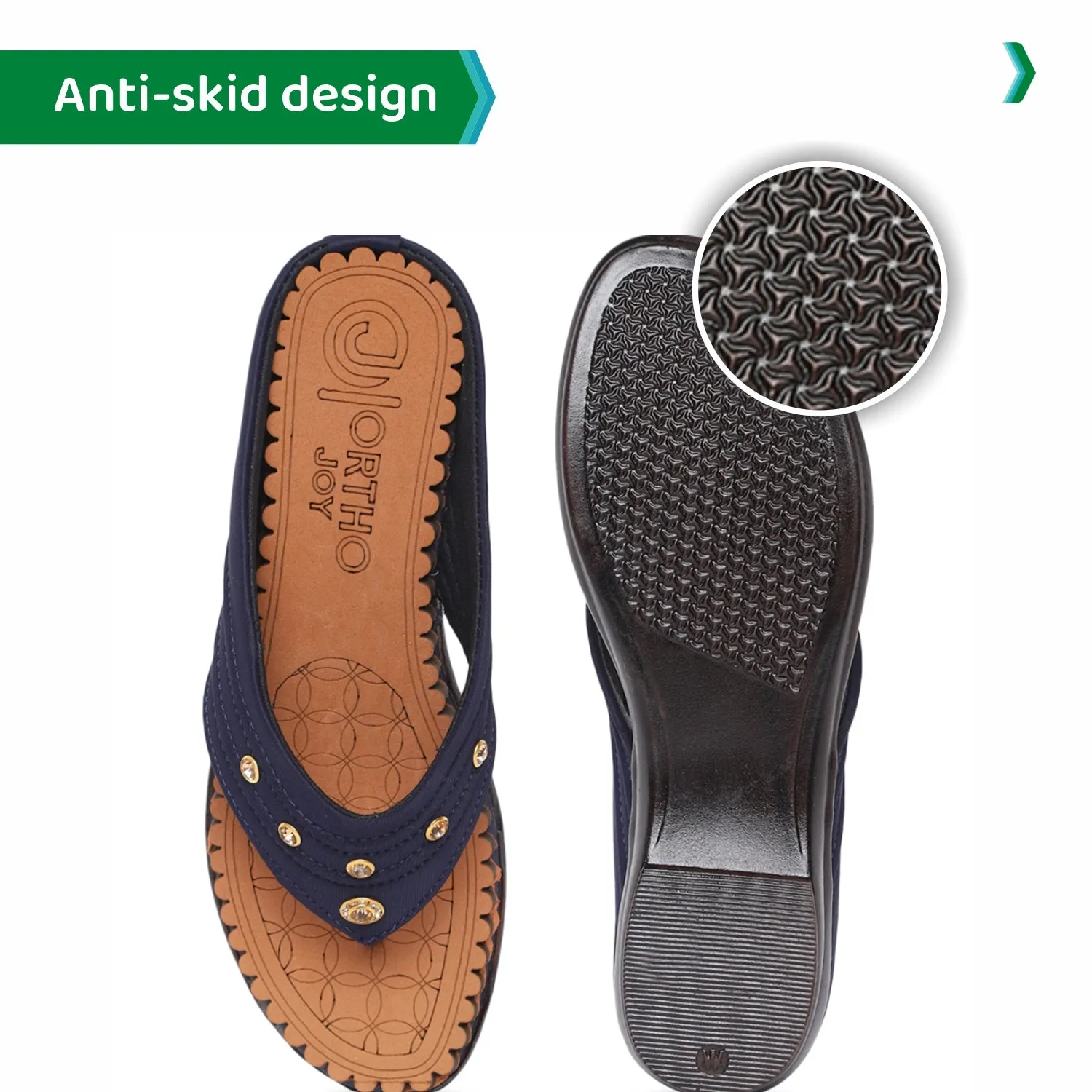 ORTHO JOY Fancy Doctor Slippers