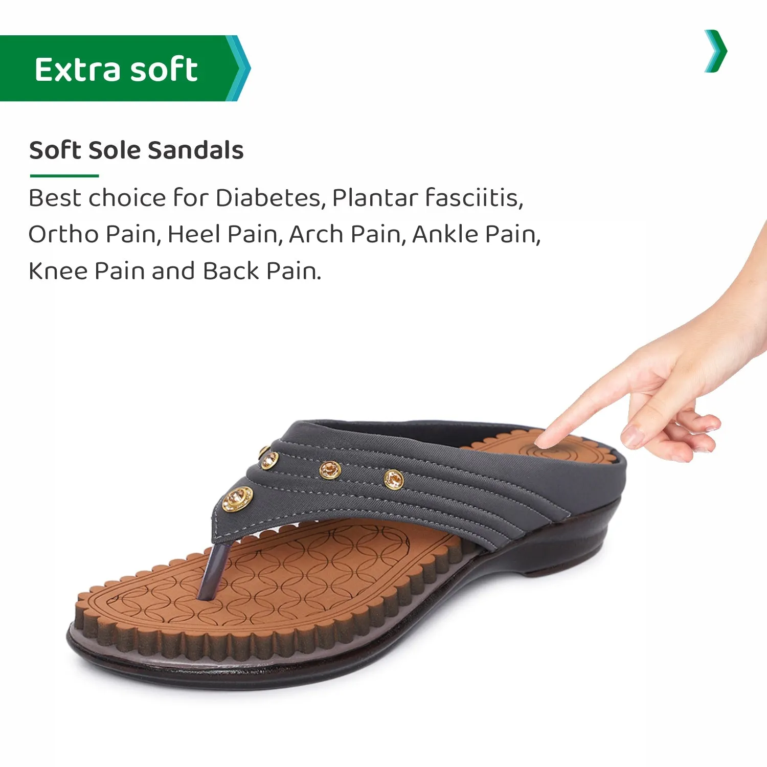 ORTHO JOY Fancy Doctor Slippers