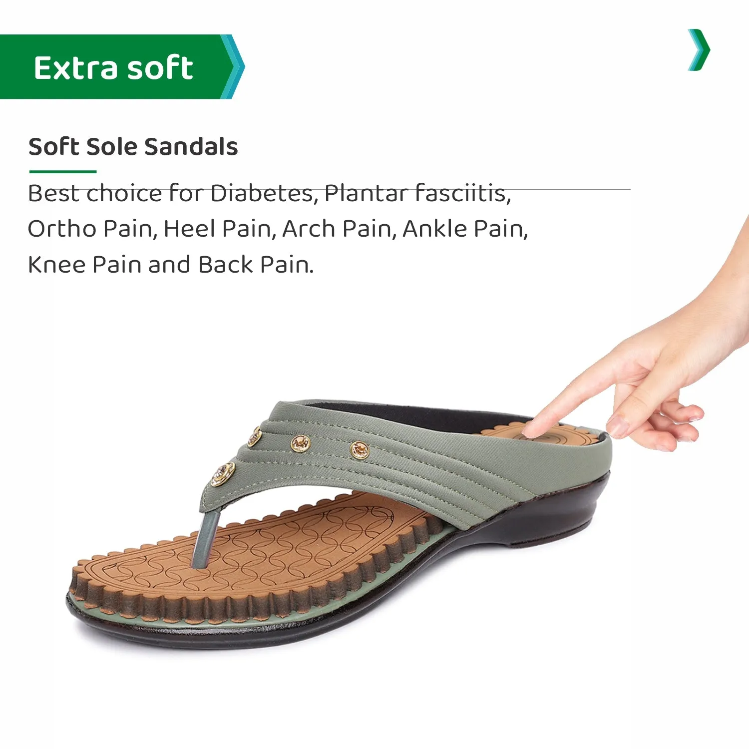 ORTHO JOY Fancy Doctor Slippers