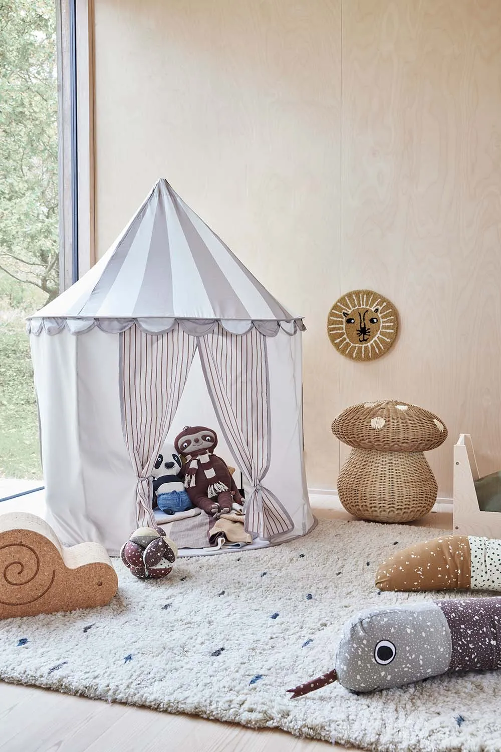 OYOY, Circus Play Tent, Beige
