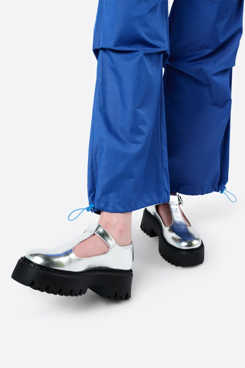 PEARS METALLIC PLATFORM MARY JANE