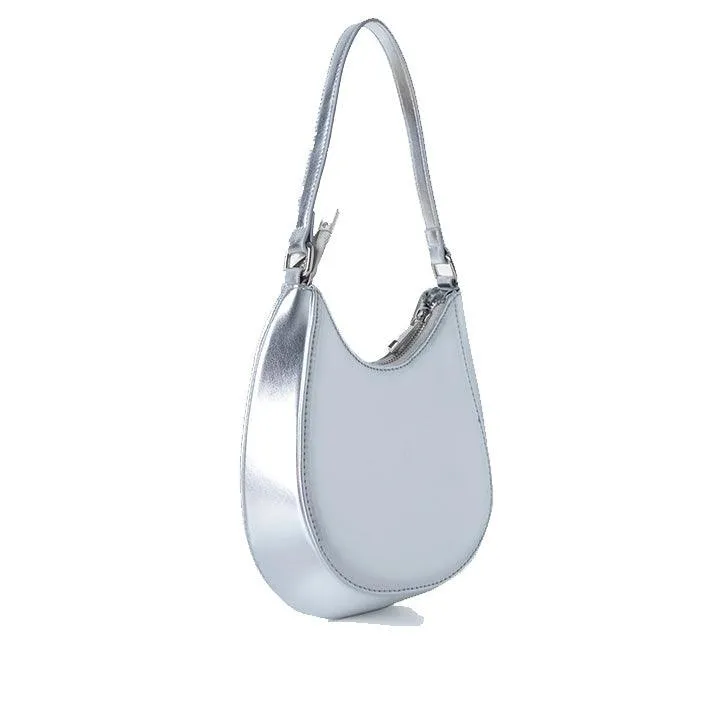 PUBLIC DESIRE THE METALLIC ZETA SILVER BAG