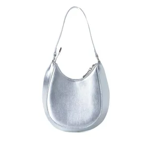 PUBLIC DESIRE THE METALLIC ZETA SILVER BAG