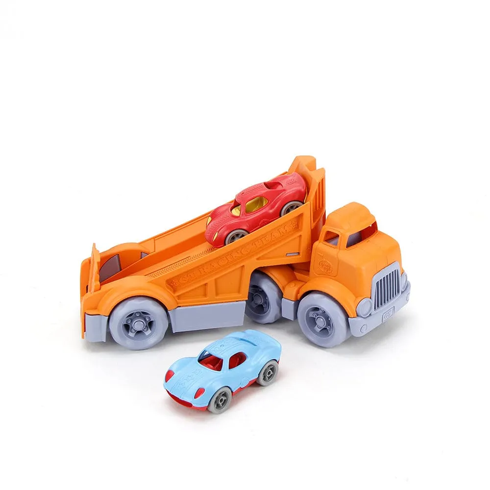 Racing Truck With 2 Race Cars