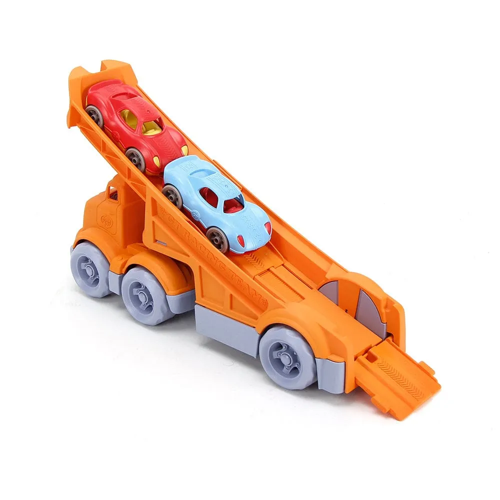 Racing Truck With 2 Race Cars