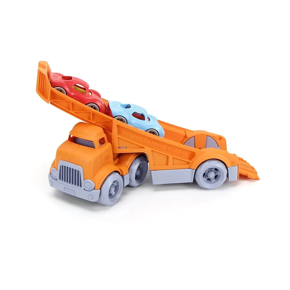 Racing Truck With 2 Race Cars