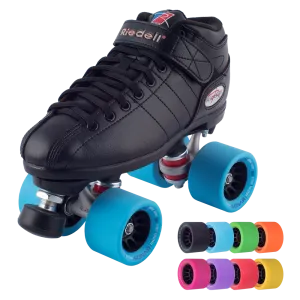 Riedell R3 Roller Skates (NO WHEELS OR BEARINGS)