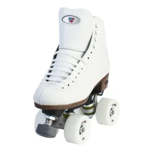 Riedell Raven White Roller Skates