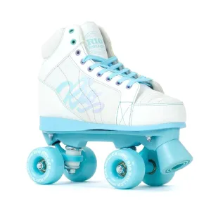 Rio Roller Lumina White Blue Roller Skates