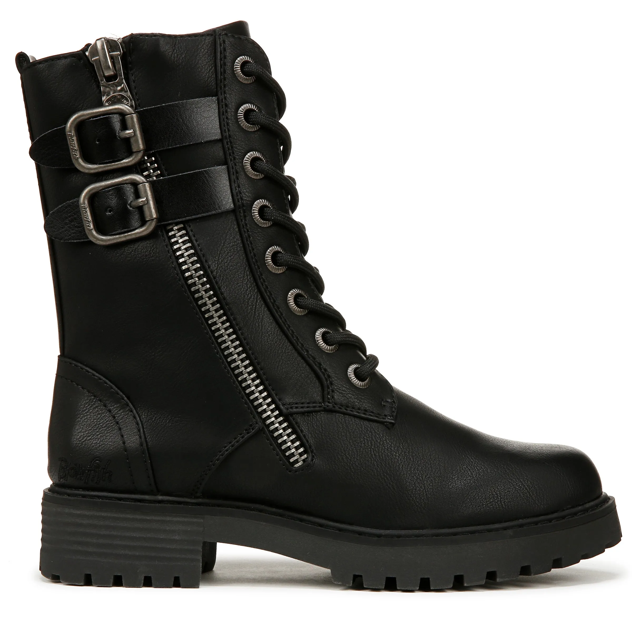 Rissi Lace Up Boot - Black