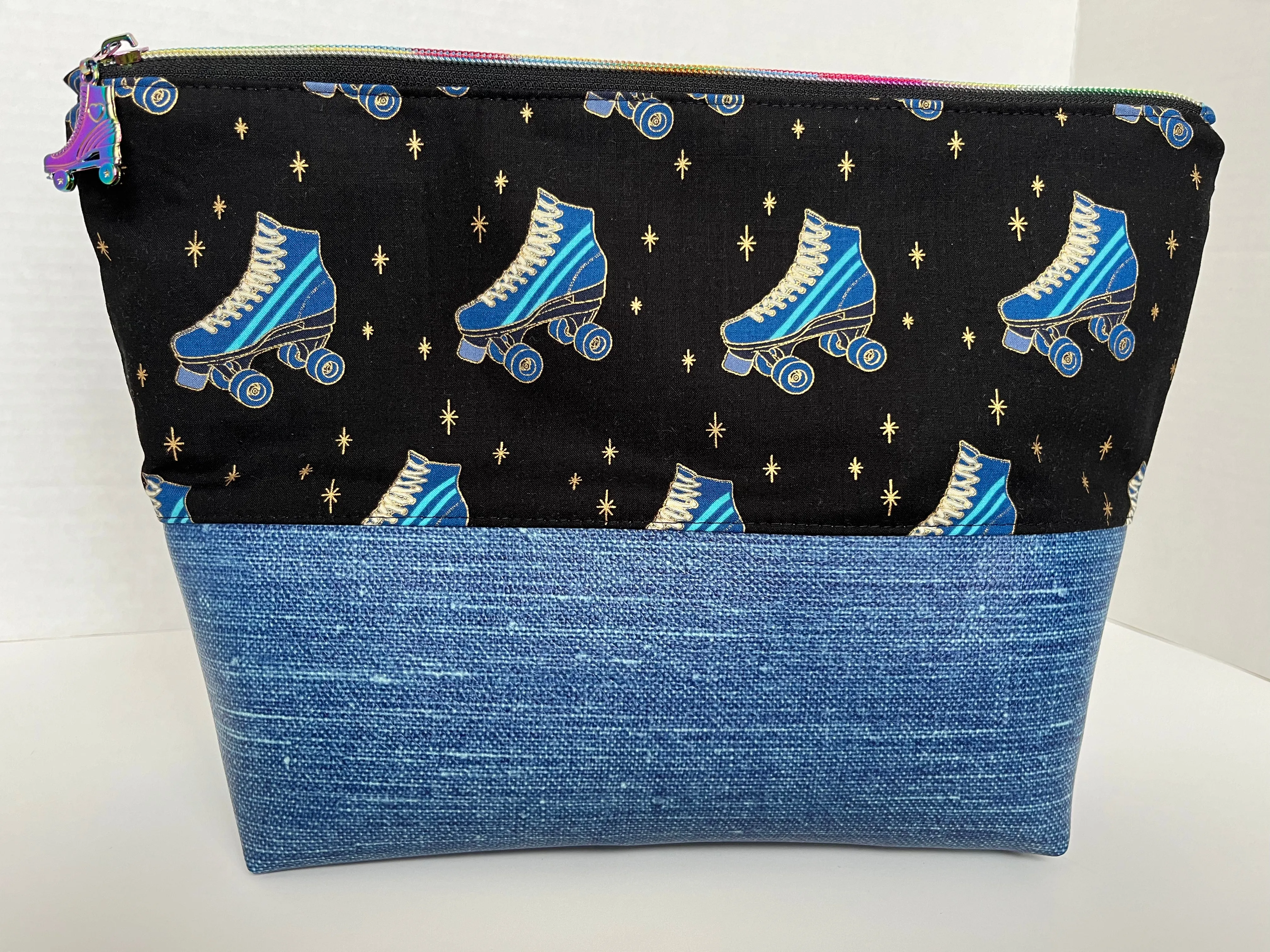 Roller Skates Large Cosmetics Bag,Toiletry Bag
