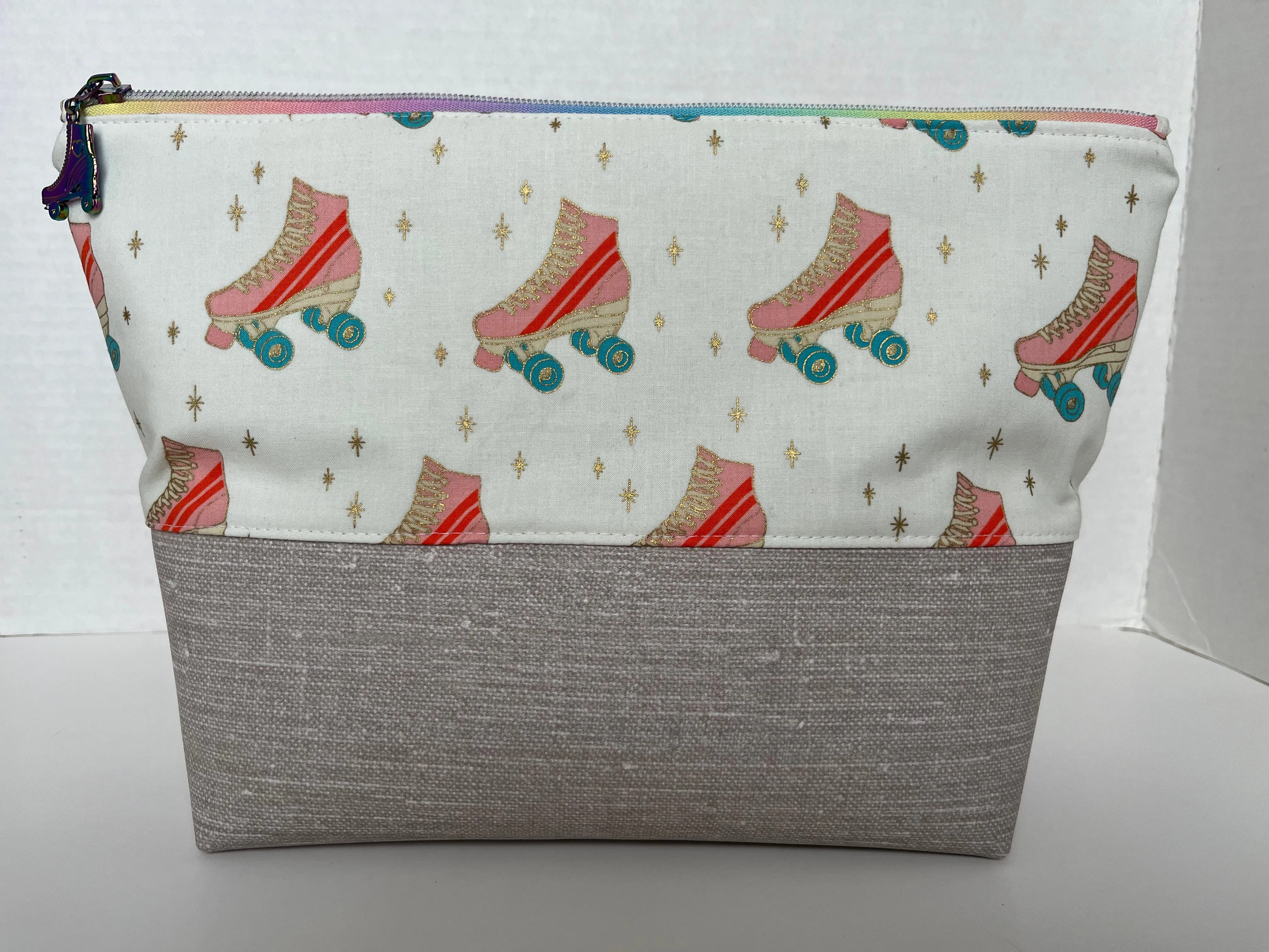 Roller Skates Large Cosmetics Bag,Toiletry Bag